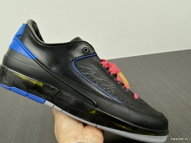 2 Retro SP Jordan Low Off-White Black Blue DJ4375-004 0927